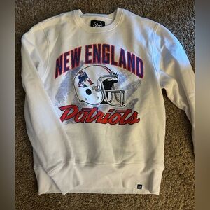 NWOT New England Patriots Throwback Sweatshirt